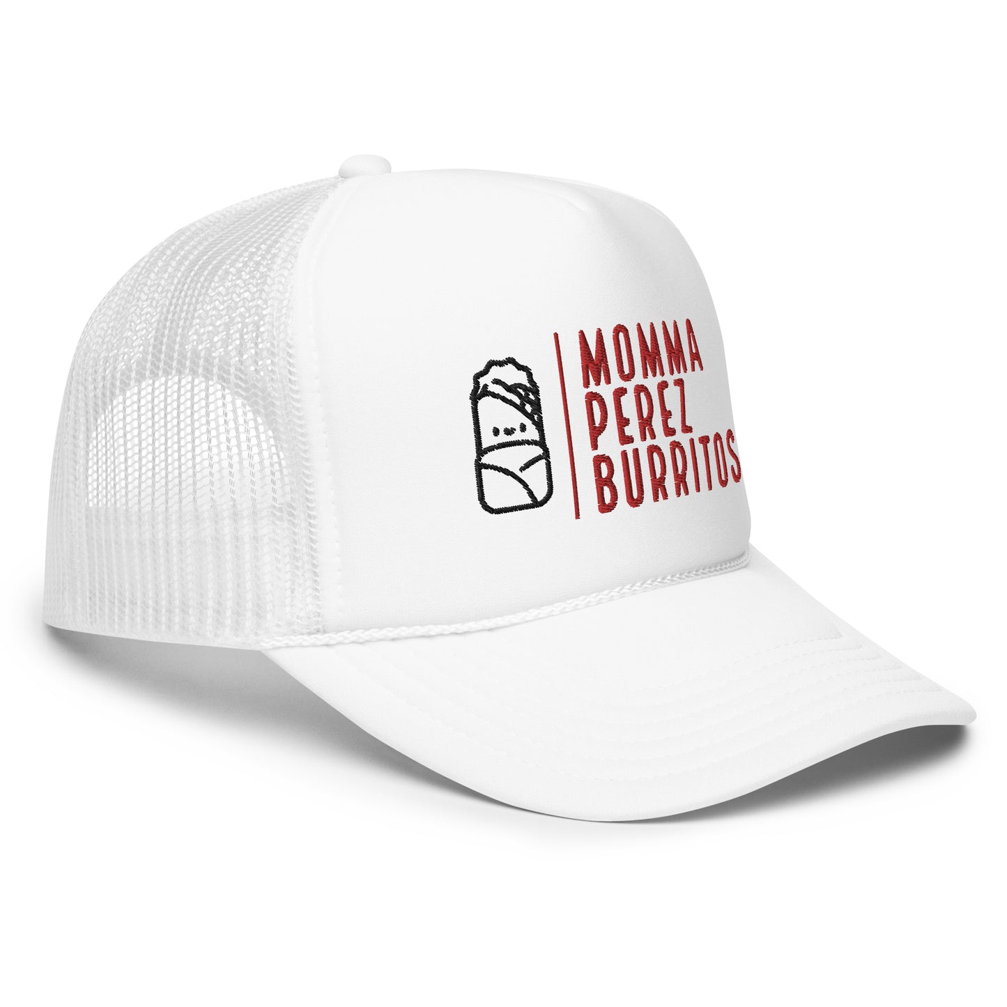 Momma Perez Burrito's Foam trucker hat