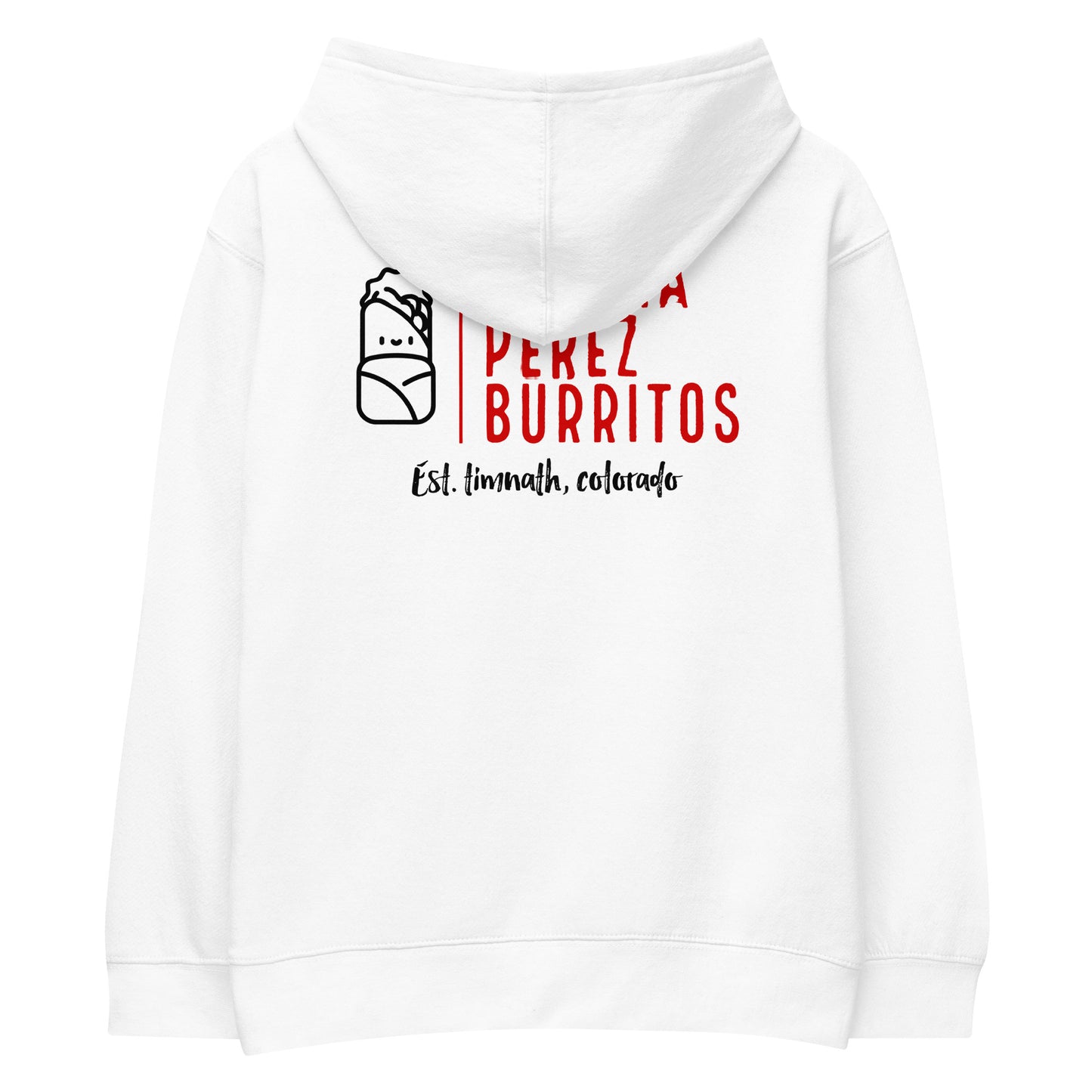 High Fiving Burrito's Kids fleece hoodie