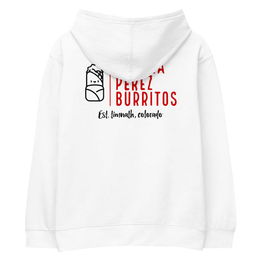 High Fiving Burrito's Kids fleece hoodie