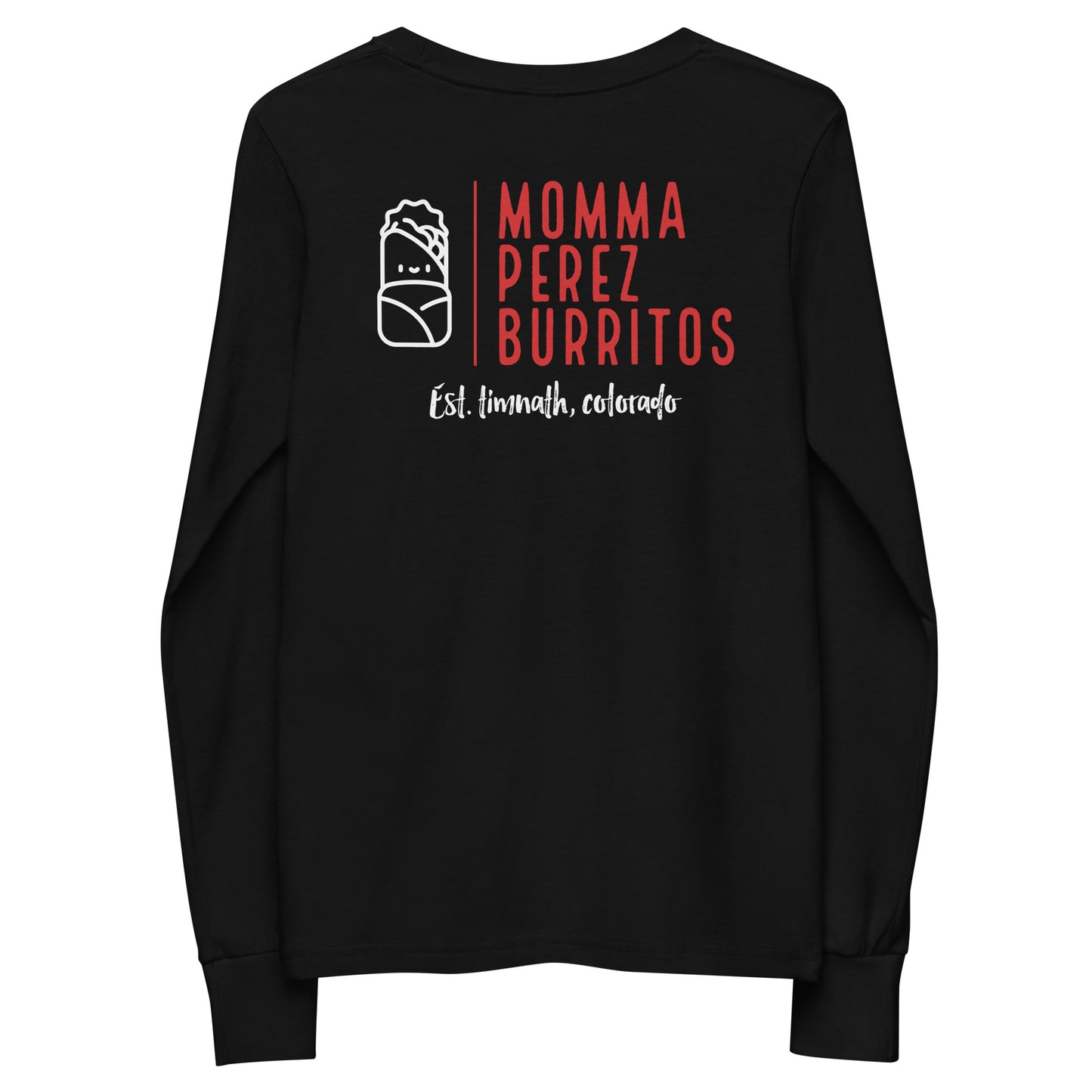 High Five Burrito's - Youth long sleeve tee