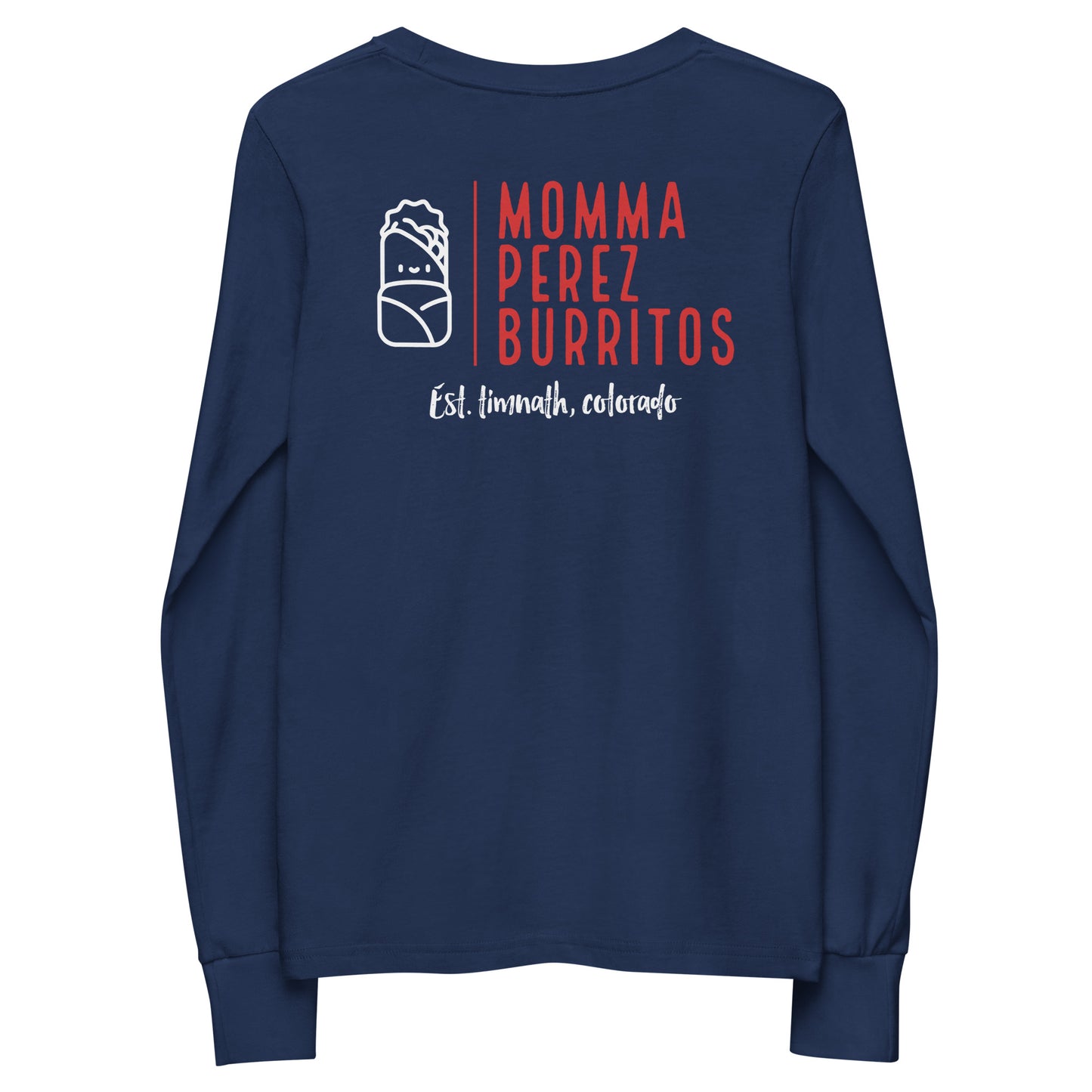 High Five Burrito's - Youth long sleeve tee